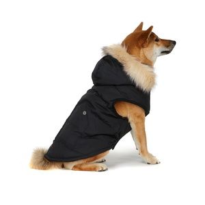 Pajar Pup Barnard Faux Fur Winter Coat Black Size Large